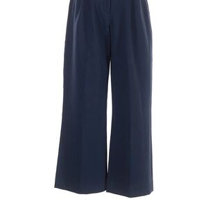 Abercrombie & Fitch Dark Blue Wide-Leg Pants